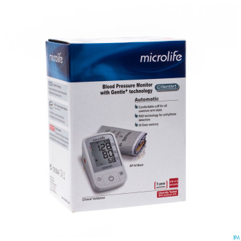 Microlife bpa100 plus tensiometre brassard mam/pad