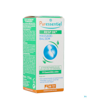 Puressentiel respiratoire baume 19 hle ess    50ml