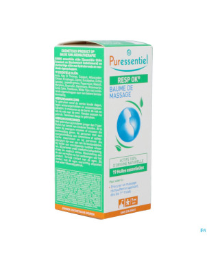 Puressentiel respiratoire baume 19 hle ess    50ml