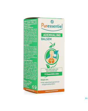 Puressentiel respiratoire baume 19 hle ess    50ml