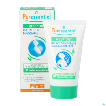 Puressentiel respiratoire baume 19 hle ess    50ml