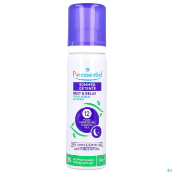 Puressentiel sommeil detente spray 12 hle ess 75ml