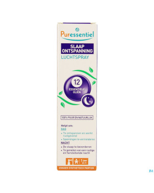 Puressentiel sommeil detente spray 12 hle ess 75ml