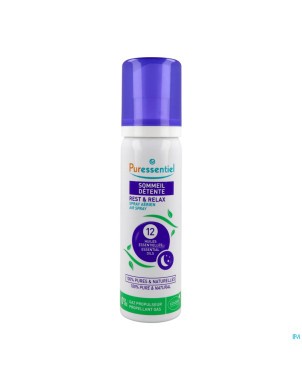Puressentiel sommeil detente spray 12 hle ess 75ml