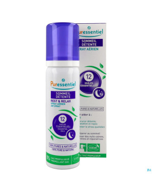 Puressentiel sommeil detente spray 12 hle ess 75ml