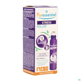 Puressentiel pure relax roller stress 12hle ess5ml