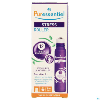 Puressentiel pure relax roller stress 12hle ess5ml