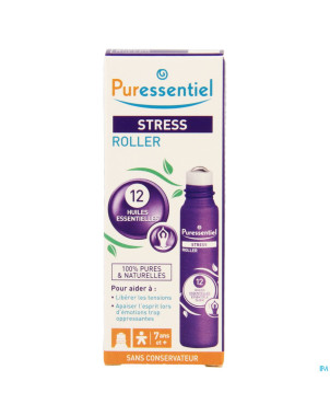 Puressentiel pure relax roller stress 12hle ess5ml