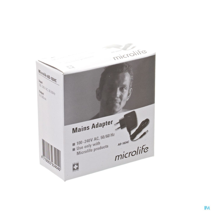 Microlife alimentation secteur pour tensiometre