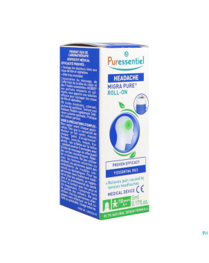 Puressentiel roller maux tete 9 hle ess    5ml