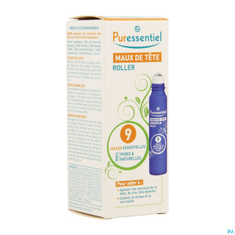 Puressentiel roller maux tete 9 hle ess    5ml