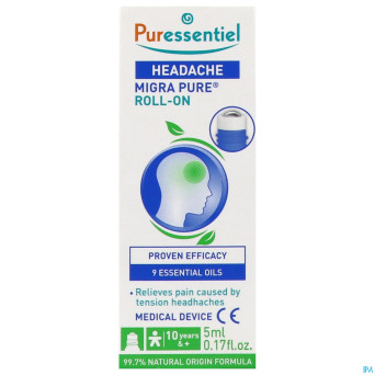 Puressentiel roller maux tete 9 hle ess    5ml