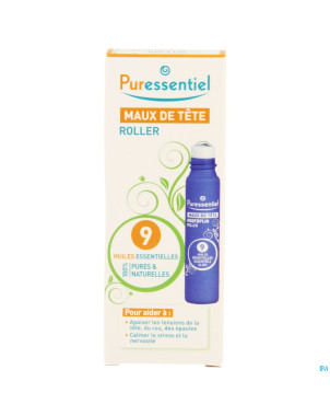 Puressentiel roller maux tete 9 hle ess    5ml