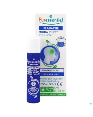 Puressentiel roller maux tete 9 hle ess    5ml