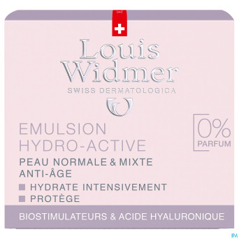 Widmer jour emulsion hydro-active n/parf pot 50ml