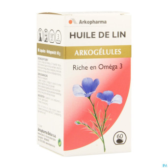 Arkogelules huile de lin vegetal    45