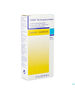 Clobex 500 ug/g shampoo fl 125 ml