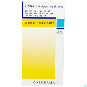 Clobex 500 ug/g shampoo fl 125 ml