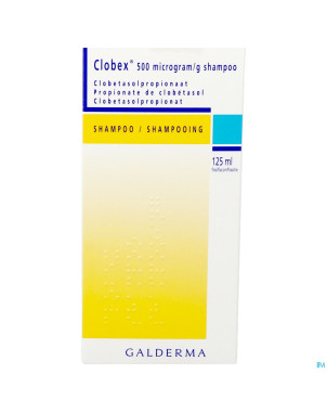 Clobex 500 ug/g shampoo fl 125 ml