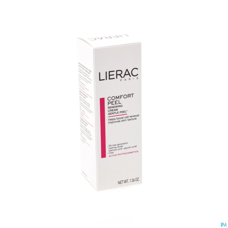 Lierac comfort peel a/rides creme    fl pompe 40ml