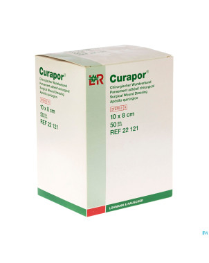 Curapor pans adh steril    8cmx10cm  50 22121