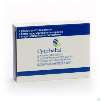 Cymbalta 30 mg gastro resist. caps   7 x 30 mg