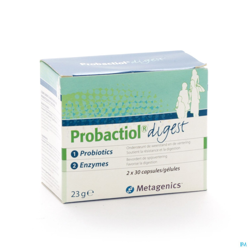 Probactiol digest    caps  60 4522  metagenics