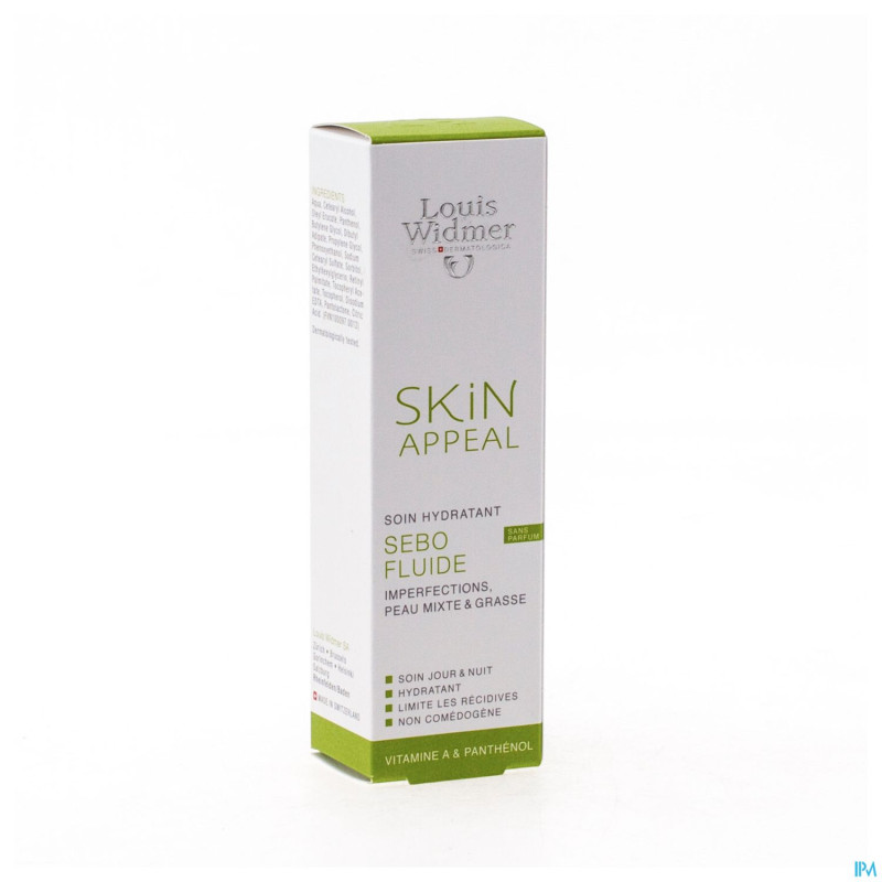 Widmer skin appeal sebo fluide n/parf   tube  30ml
