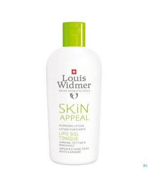 Widmer skin appeal lipo sol lotion n/parf fl 150ml