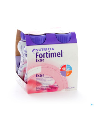 Fortimel extra fraise    4x200ml cfr 3248952