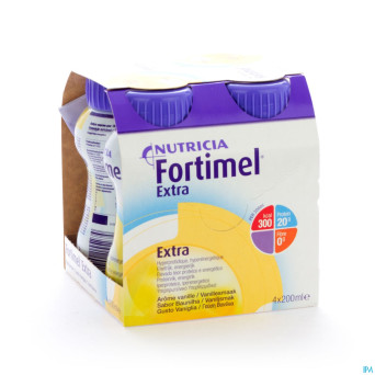 Fortimel extra vanille    4x200ml cfr 3248960