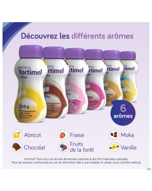 Fortimel extra vanille    4x200ml cfr 3248960
