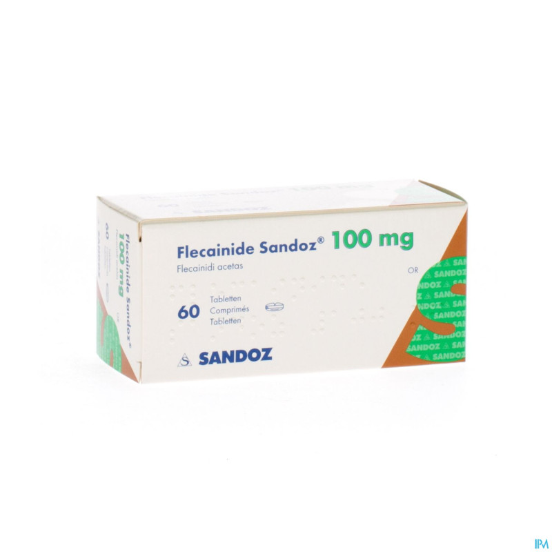 Flecainide sandoz 100mg tabl  60 x 100 mg