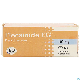 Flecainide eg 100mg  comp 100x100mg