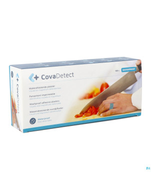 Cova pans bleu detectable   2x18cm wtp  100 20180w