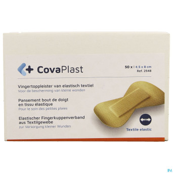 Pansement bout de doigt gm    4,5x8cm  50 covarmed