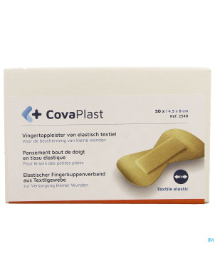 Pansement bout de doigt gm    4,5x8cm  50 covarmed