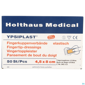 Pansement bout de doigt gm    4,5x8cm  50 covarmed