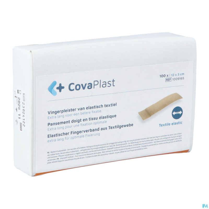 Pansement doigt    12x3cm 100    covarmed