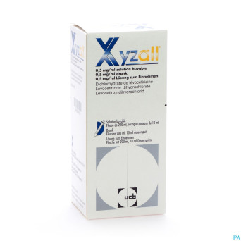 Xyzall sol buv fl 200 ml