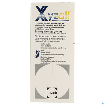 Xyzall sol buv fl 200 ml
