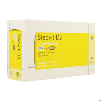 Steovit d3  500mg/400ui comp 168