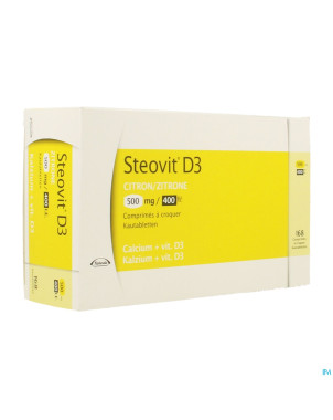 Steovit d3  500mg/400ui comp 168