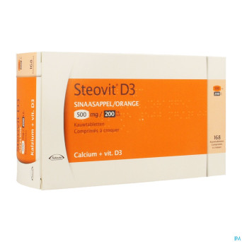 Steovit d3  500mg/200ui comp 168