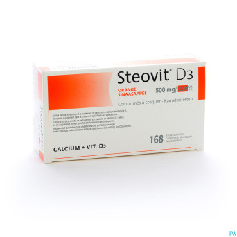 Steovit d3  500mg/200ui comp 168