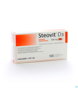 Steovit d3  500mg/200ui comp 168