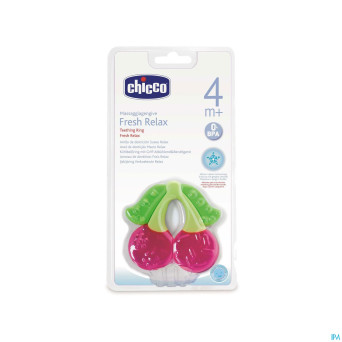 Chicco anneau de dentition refrigerant cerise