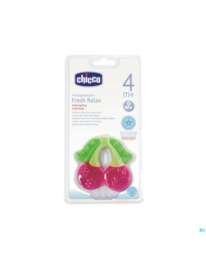 Chicco anneau de dentition refrigerant cerise