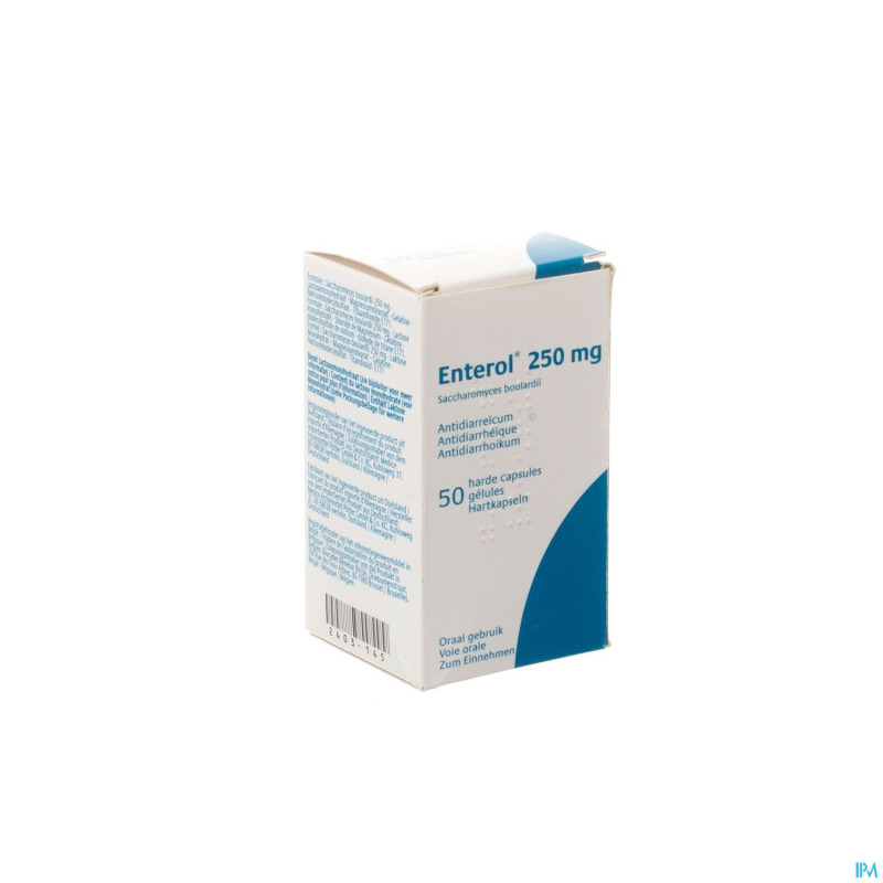 Enterol 250mg impexeco caps hard dur 50x250mg pip