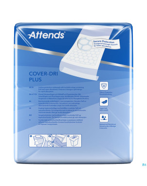 Attends cover dri plus alese nf    80x170cm  1x30